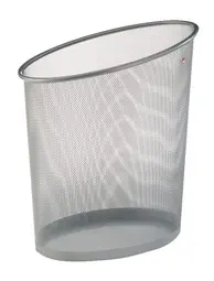 ALBA Corbeille à papier "MESHCORB", fil d'acier, 18 L, gris