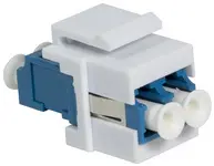 LogiLink Fiche femelle à fibres optiques, 2x LC-Duplex