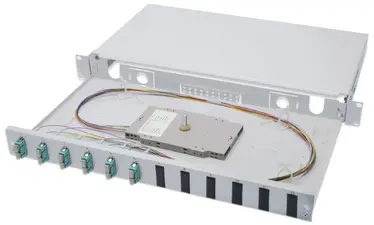 DIGITUS boîte d'épissure à fibres optiques OM3, équipée,