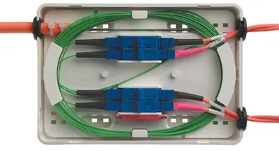 Telegärtner Boîte d'epissure micro,4 x connecteur SC duplex