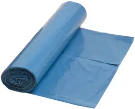 dm-folien Sac poubelle, 70 litres, en LDPE, bleu
