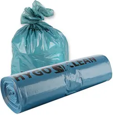 HYGOCLEAN Sac poubelle LDPE, 160 L, 60 microns, bleu