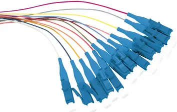 LogiLink Jeu de pigtails fibre optique, LC-Simplex, OS2, 2 m