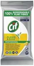 Cif Pro Formula Lingette "Clean & Shine", 100 pièces