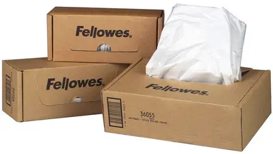 Fellowes Sac à déchets pour destructeur de documents