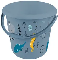 keeeper Seau déco ilvie "Sealife", rond, 10 litres