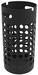 UNiLUX Porte-parapluie SLIM, en plastique, noir