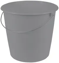 keeeper Seau de ménage "erik", rond, 10 litres, nordic-grey