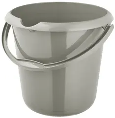 keeeper Seau "mika eco", rond, 10 litres, stone grey
