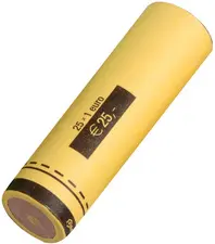 RESKAL Tube à monnaie pour pièce Euro, papier, 25 x 1 EUR