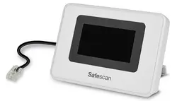 Safescan Écran LCD externe ED-160, blanc