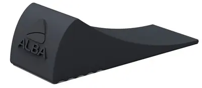 ALBA Cale-porte DOORPOP1 N, en élastomère, noir