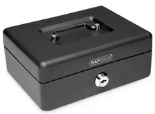 RAPESCO Caisse à monnaie, largeur: 250 mm, noir