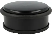 WESTCOTT Butoir de porte, en acier inoxydable, noir