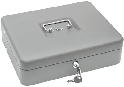 WEDO Caisse à monnaie standard PLUS, gris