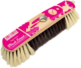 Peggy Perfect Balai "Black Forest", en bois, largeur: 260 mm