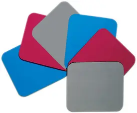 Fellowes Tapis de souris standard, en polyestère, gris