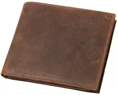Alassio Portefeuille, format paysage, en cuir, marron