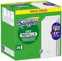 Swiffer Serpillère sèche, pack de recharge de 72