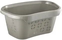 keeeper Corbeille à linge "tilda eco", stone grey