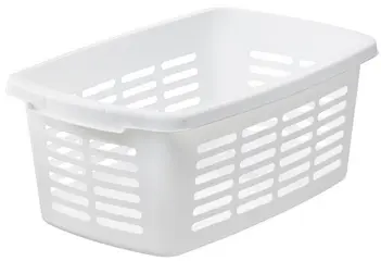 orthex Corbeille à linge, 30 litres, blanc