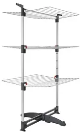 metaltex Séchoir à linge vertical Ciclone VARIO, 3 niveaux
