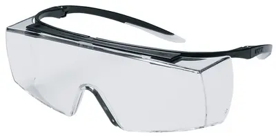 uvex Surlunettes super f OTG, teinte des verres: transparent