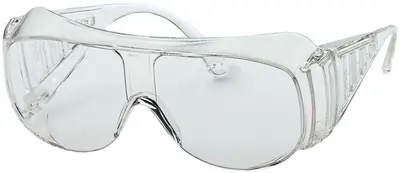 uvex Surlunettes, verres: transparent, monture: incolore