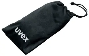 uvex Etui à lunettes en microfibre, noir
