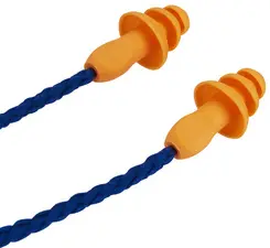 3M Bouchons antibruit 1271, avec cordelette, orange