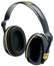 uvex Coquille anti-bruit K200, noir / ocre