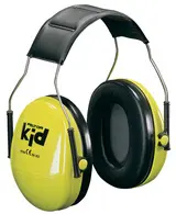 3M Peltor kid Casque anti-bruit H510, vert fluo / noir