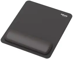 Fellowes Repose-poignet avec tapis de souris Breyta, noir