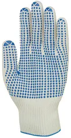 uvex Gants de travail unigrip 6620, T. 08, blanc/bleu