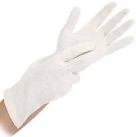 HYGONORM Gant en coton Nature, L, naturel