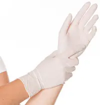 HYGOSTAR Gant en nitrile "SAFE PREMIUM", S, blanc