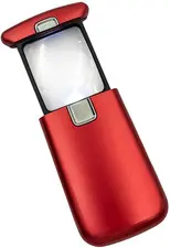 WEDO Loupe Lucina avec lumière LED, rouge