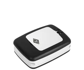 WEDO Loupe de table Pocket avec lumière LED, blanc/noir