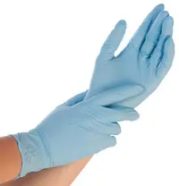 HYGONORM Gant nitrile "SAFE LIGHT", S, bleu