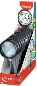 Maped Loupe avec poignée, rond, diamètre: 75 mm,