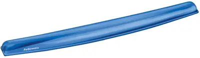 Fellowes Repose-poignets gel pour clavier Crystals Gel, bleu
