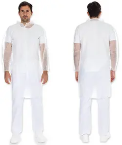 HYGONORM Blouse visiteur LIGHT avec boutons pression, M