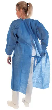 HYGOSTAR Blouse chirurgicale SMS, bleu, L