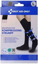 FIRST AID ONLY Mi-bas de contention, L, noir