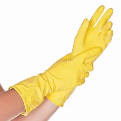 HYGOSTAR Gant universel en latex Bettina, XXL, jaune