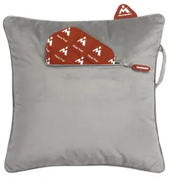 Montandor Coussin chauffant avec Heat Pad velours, champagne