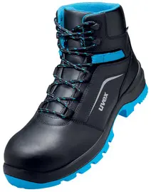 uvex 2 xenova Chaussures montantes S2 SRC, T. 46, noir/bleu