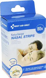 FIRST AID ONLY Nasen-Strips, 19 x 61 mm, beige, 80er Blister