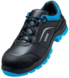 uvex 2 xenova Chaussures basses S3 SRC, T. 44, noir/bleu