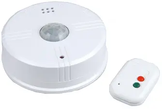uniTEC Alarme de plafond sur 360 degrés, avec télécommande